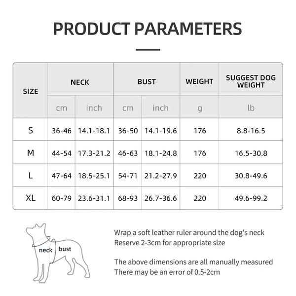 Reflective No-Pull Dog Harness - Adjustable Control Vest for Everyday Walks