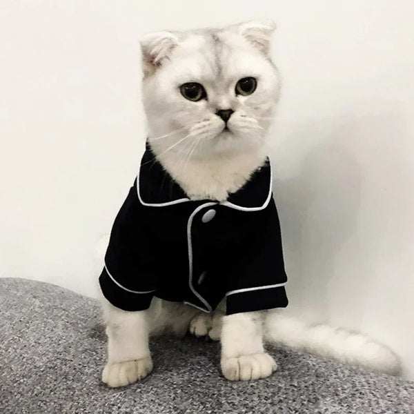 Christmas Cat Hoodie Suit - Cozy Holiday Outfit for Sphynx & Indoor Cats