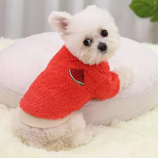 Warm Hoodie for Small Dogs - Cozy Fleece Coat for Chihuahuas & Puppies