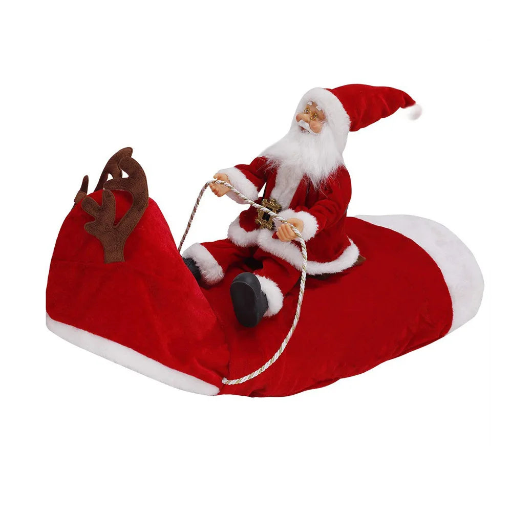 Funny Christmas Pet Costume - Santa Holiday Outfit for Dogs & Cats