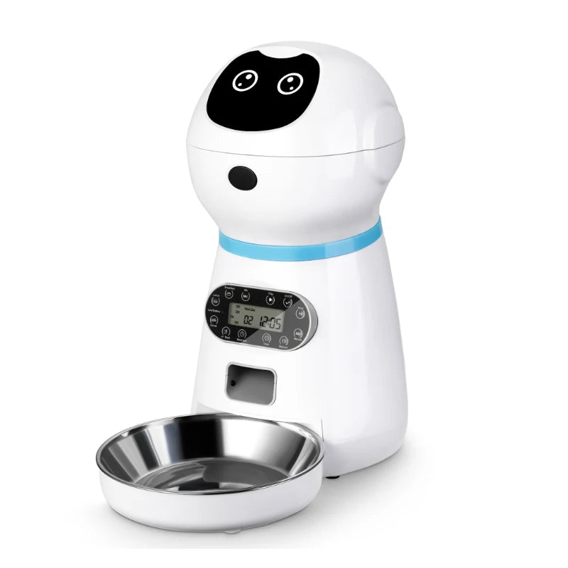 3.5L Automatic Pet Feeder - Smart Timed Food Dispenser for Cats & Dogs