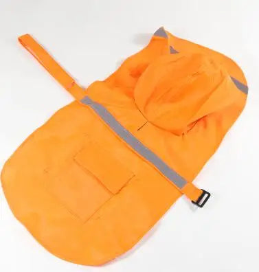 Reflective Dog Raincoat - Lightweight Waterproof Coat for Rainy Day Walks