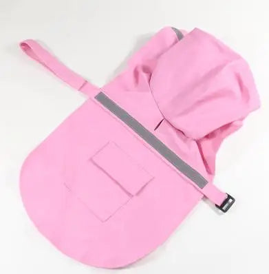 Reflective Dog Raincoat - Lightweight Waterproof Coat for Rainy Day Walks
