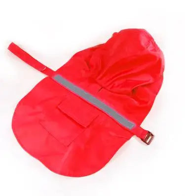 Reflective Dog Raincoat - Lightweight Waterproof Coat for Rainy Day Walks