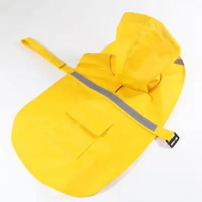 Reflective Dog Raincoat - Lightweight Waterproof Coat for Rainy Day Walks