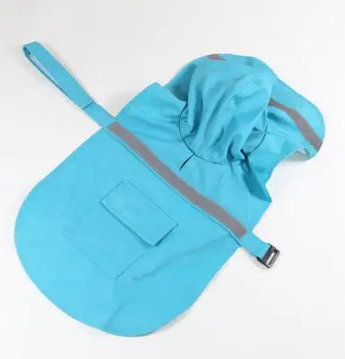 Reflective Dog Raincoat - Lightweight Waterproof Coat for Rainy Day Walks