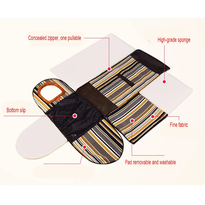 Star Print Pet House Bed - Foldable Warm Kennel for Dogs & Cats
