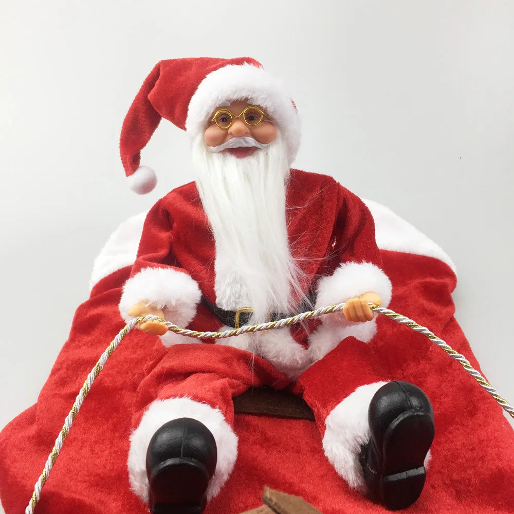 Funny Christmas Pet Costume - Santa Holiday Outfit for Dogs & Cats