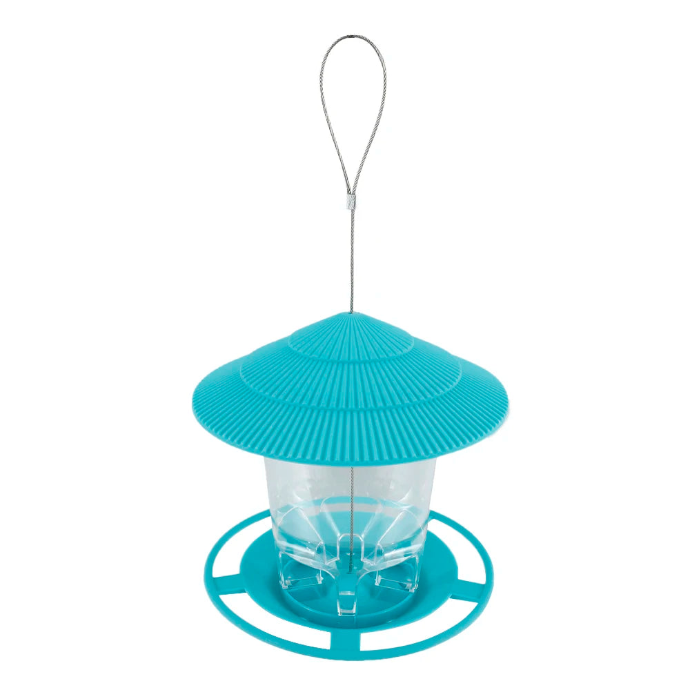 Outdoor Hanging Bird Feeder - Multi-Hole Nut and Seed Feeder