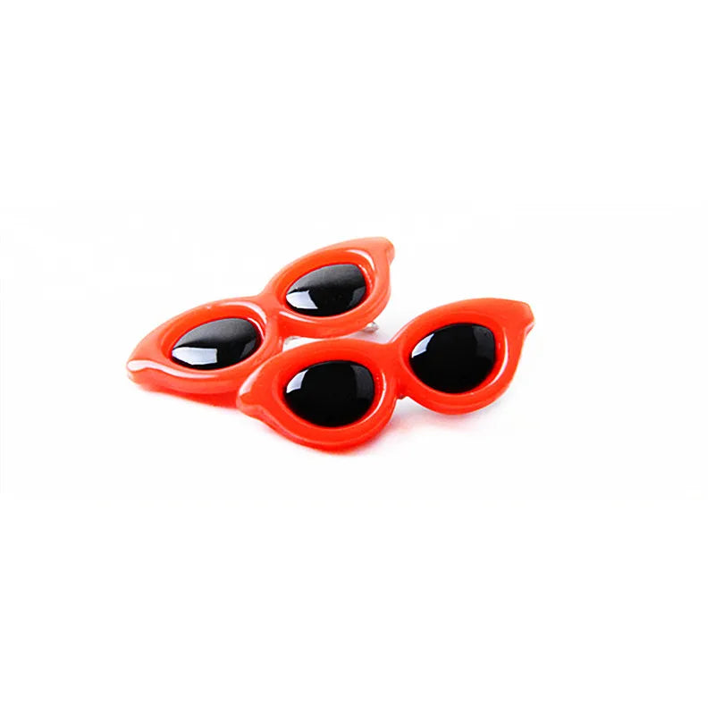 Heart Sunglasses Pet Hair Clips - Cute Bow Accessories for Dogs & Cats