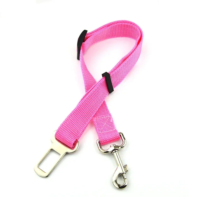 Adjustable Pet Car Seat Belt - Safety Lead Clip for Dogs & Cats