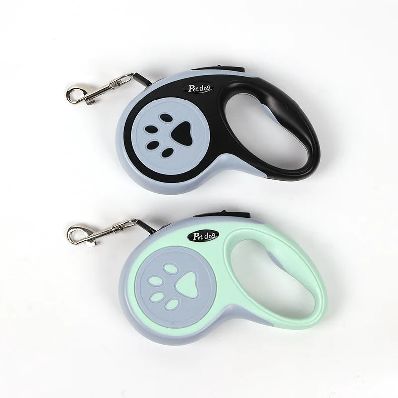 Retractable Dog Leash - 3m & 5m Extending Lead for Small Dogs & Cats