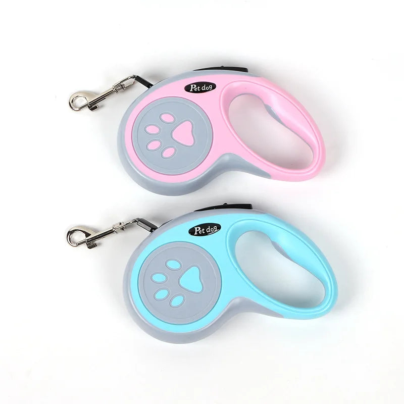 Retractable Dog Leash - 3m & 5m Extending Lead for Small Dogs & Cats