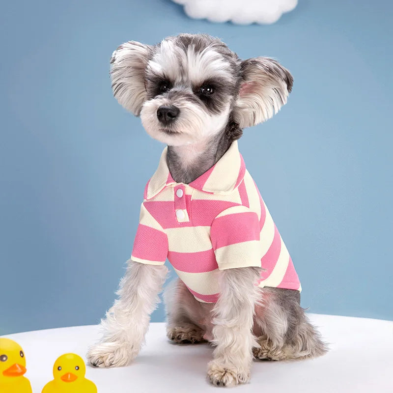 Pet Polo Shirt - Casual Summer T-Shirt for Small & Large Dogs & Cats