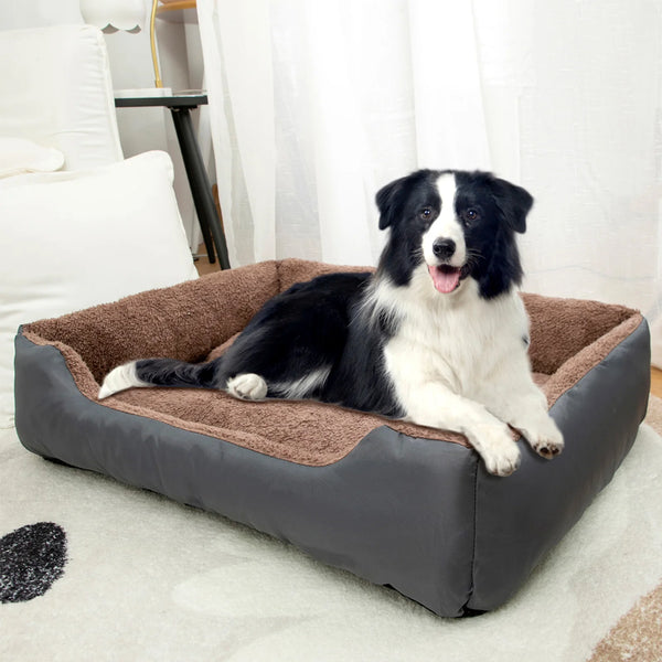 Breathable Dog Sofa Bed - Plush Cushion Mat for Stylish Everyday Comfort