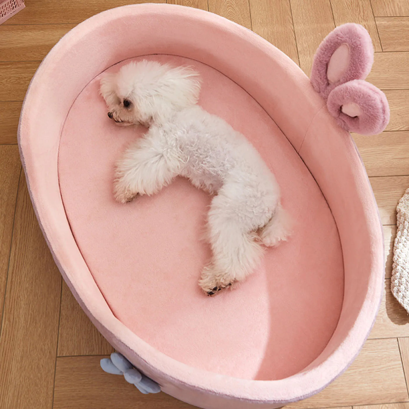 Washable Pet Bed - Detachable All-Season Sleeping Bed for Dogs & Cats