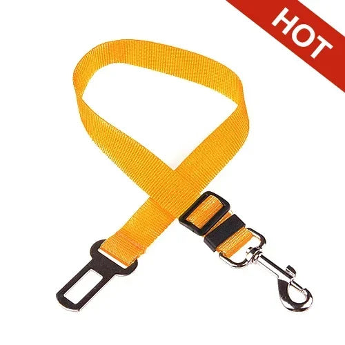 Adjustable Pet Car Seat Belt - Safety Lead Clip for Dogs & Cats
