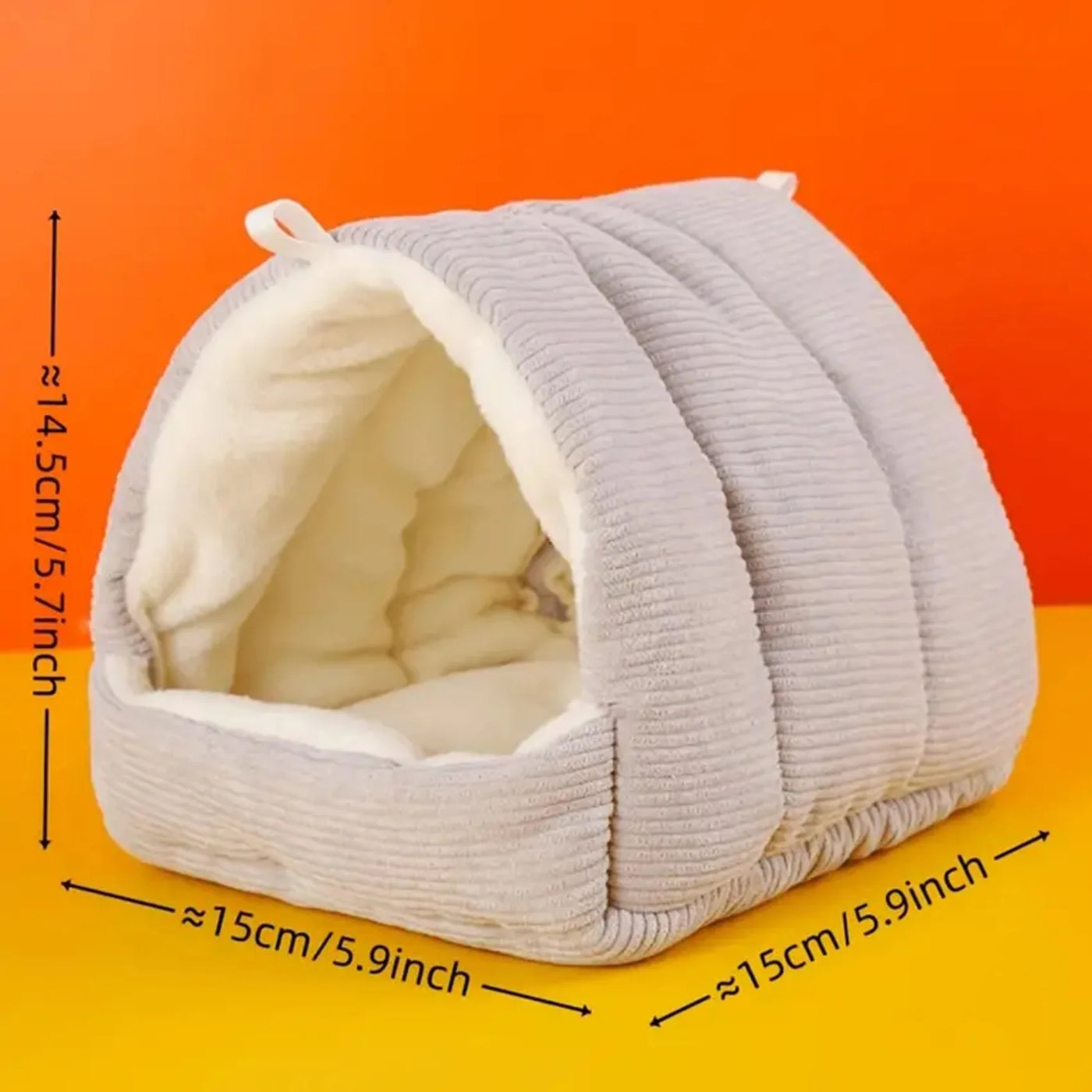 Warm Bird Hammock Nest - Cozy Cotton Hideaway for Parrots and Budgies