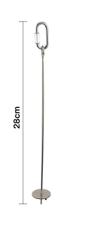 Stainless Steel Bird Food Skewer - Fruit and Treat Holder for Parrots