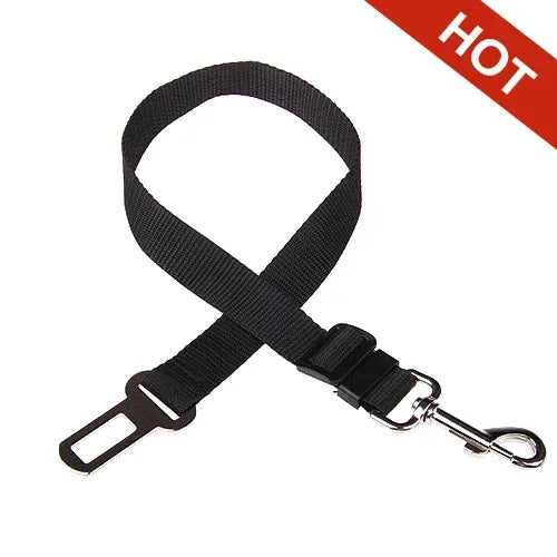 Adjustable Pet Car Seat Belt - Safety Lead Clip for Dogs & Cats