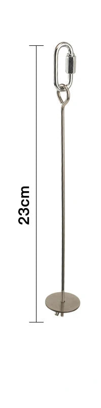 Stainless Steel Bird Food Skewer - Fruit and Treat Holder for Parrots