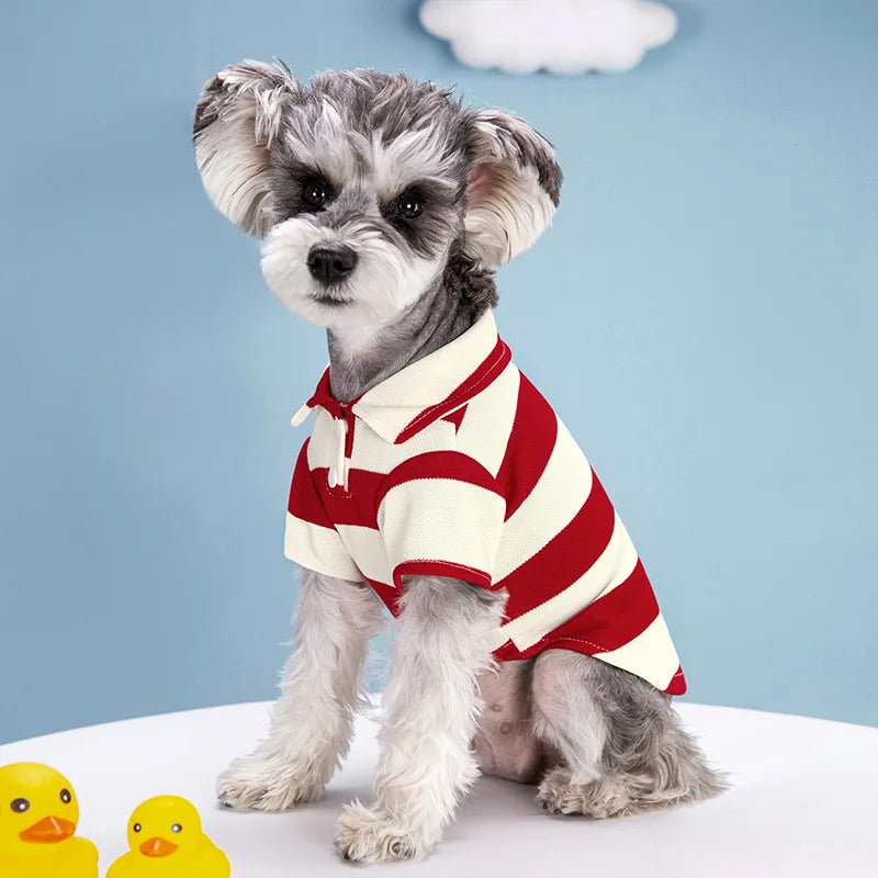 Pet Polo Shirt - Casual Summer T-Shirt for Small & Large Dogs & Cats