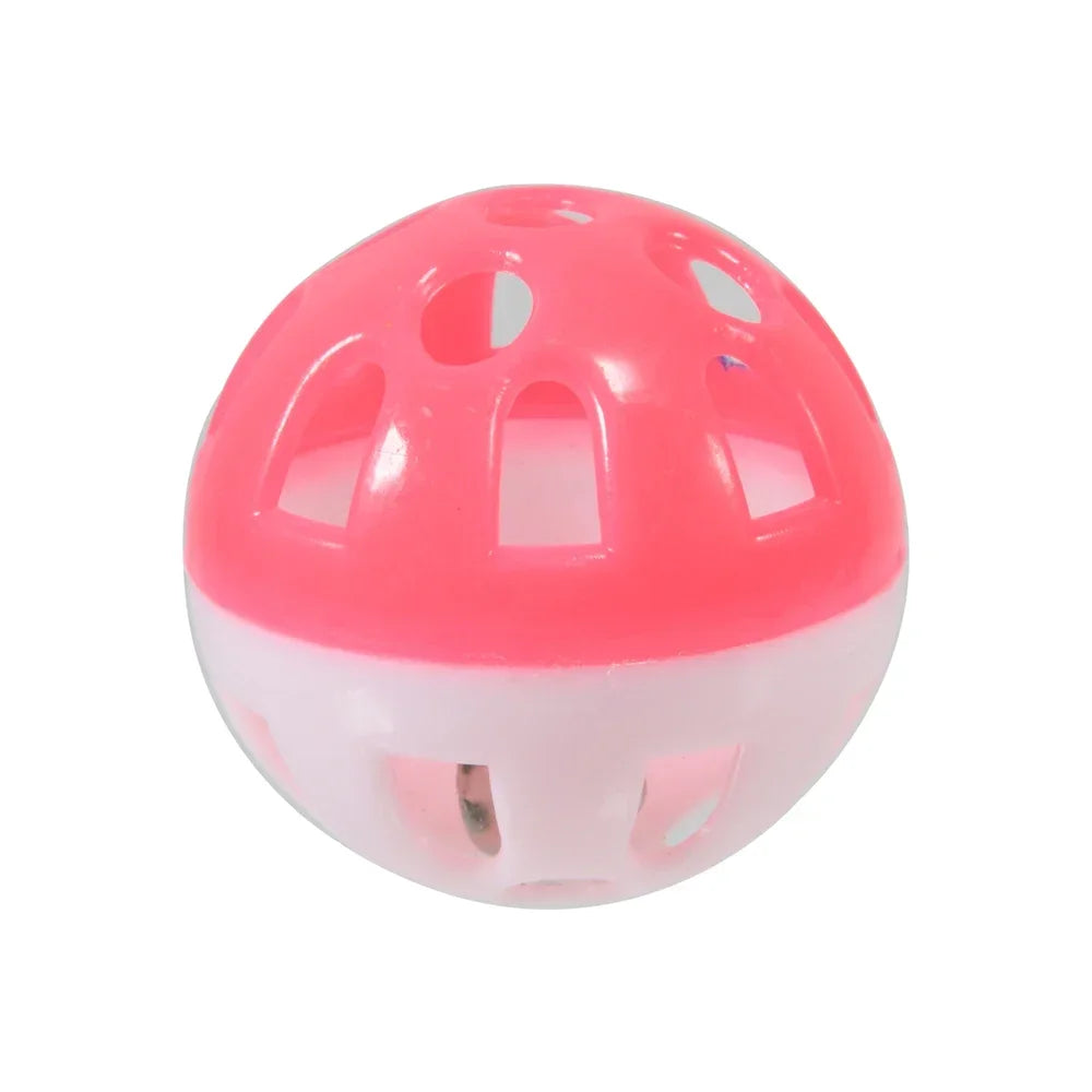 10-Piece Bird Bell Ball Set - Colorful Cage Toys for Parrots and Budgies