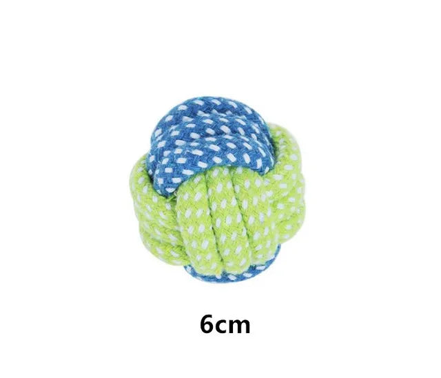 Cotton Rope Dog Toy Set - Interactive Chew Toys for Small & Large Dogs
