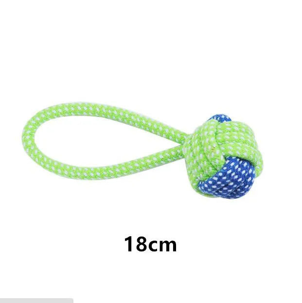 Cotton Rope Dog Toy Set - Interactive Chew Toys for Small & Large Dogs