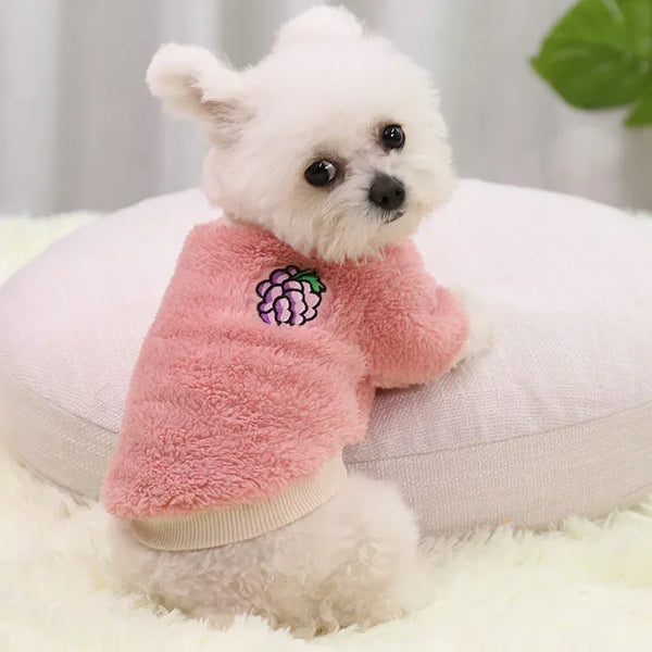 Warm Hoodie for Small Dogs - Cozy Fleece Coat for Chihuahuas & Puppies