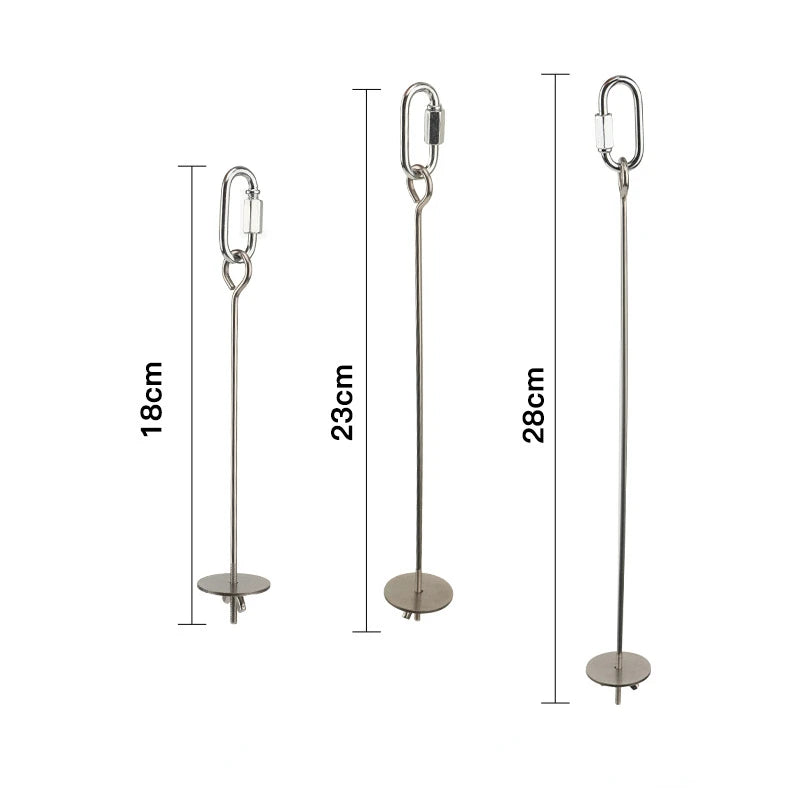Stainless Steel Bird Food Skewer - Fruit and Treat Holder for Parrots