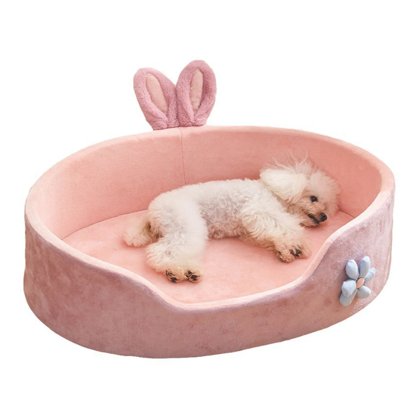Washable Pet Bed - Detachable All-Season Sleeping Bed for Dogs & Cats