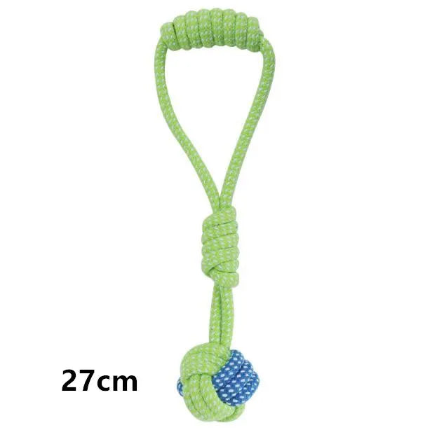 Cotton Rope Dog Toy Set - Interactive Chew Toys for Small & Large Dogs