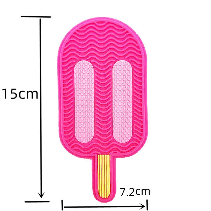 Silicone Slow Feeder Lick Mat - Suction Feeding Pad for Small Cats & Dogs