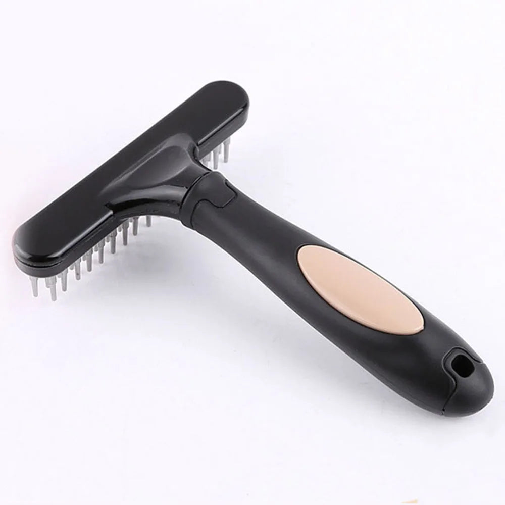 Professional Undercoat Grooming Rake - Deshedding Brush for Dogs & Cats