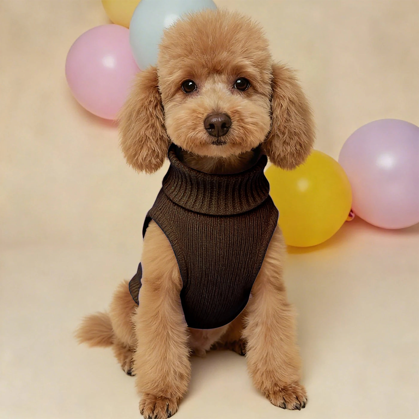 Lightweight Winter Dog Sweater - Soft Warm Pet Knit for Everyday Outings