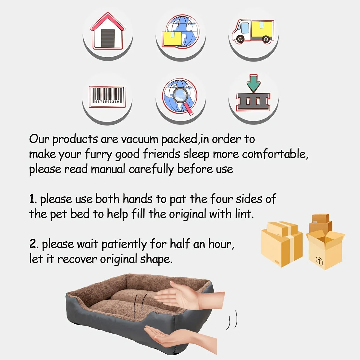 Breathable Dog Sofa Bed - Plush Cushion Mat for Stylish Everyday Comfort