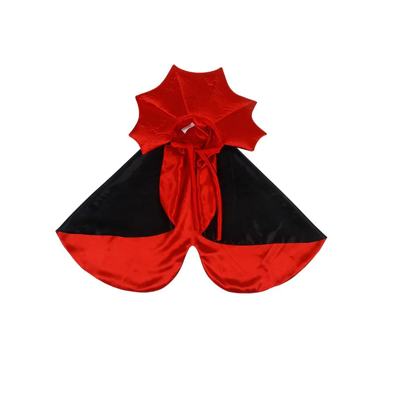 Halloween Vampire Pet Cloak - Cute Costume Cape for Small Dogs & Cats