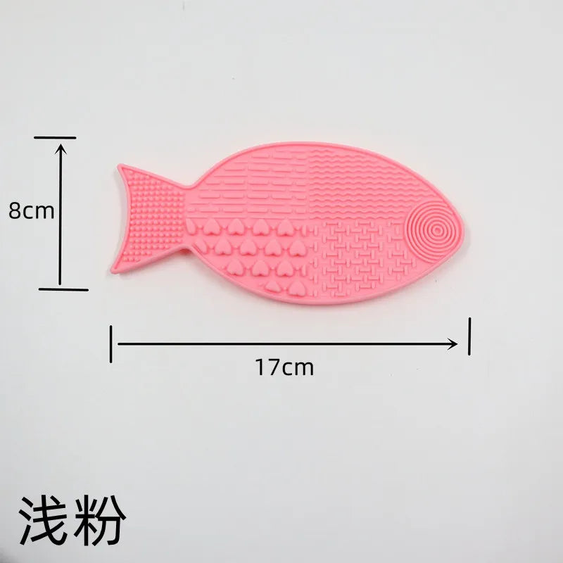 Silicone Slow Feeder Lick Mat - Suction Feeding Pad for Small Cats & Dogs