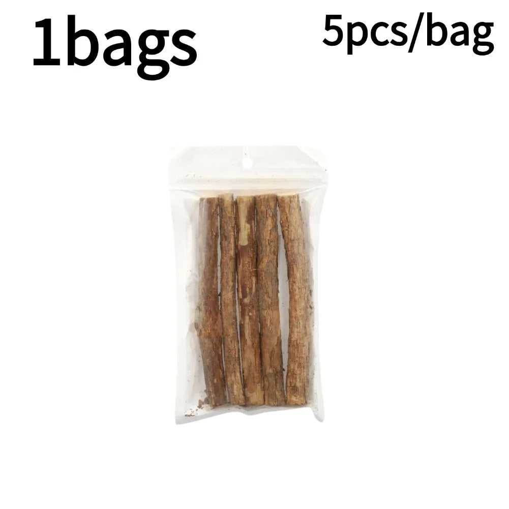 Natural Catnip Chew Sticks - Dental Molar Toys for Cats