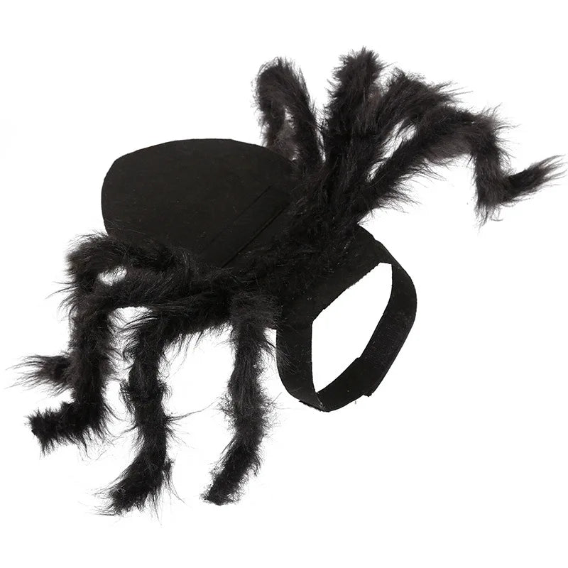 Halloween Spider Pet Costume - Funny Cosplay Outfit for Dogs & Cats