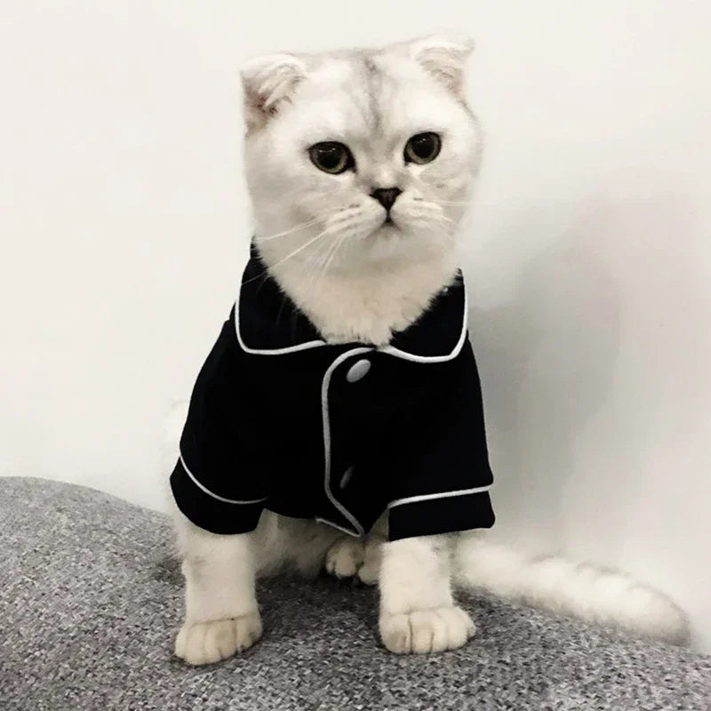 Christmas Cat Hoodie Suit - Cozy Holiday Outfit for Sphynx & Indoor Cats