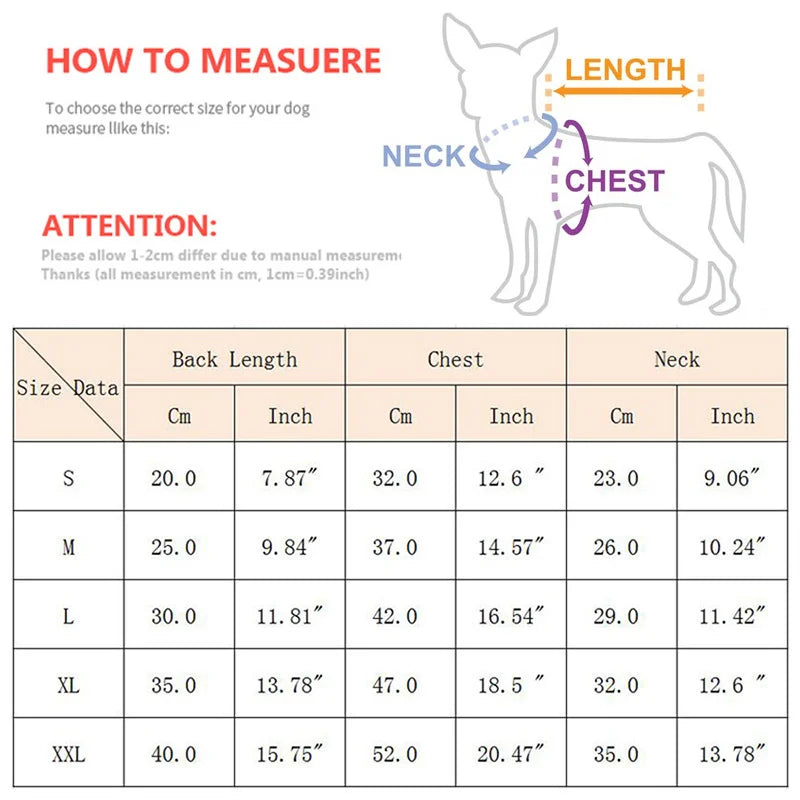 Bear Print Pet Sweater Jacket - Plush Winter Coat for Small Dogs & Cats