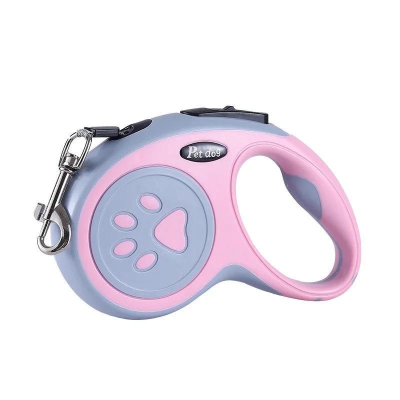 Retractable Dog Leash - 3m & 5m Extending Lead for Small Dogs & Cats