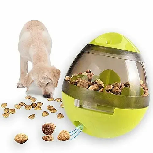 Slow Feeder Treat Ball - Interactive IQ Food Dispenser Toy for Dogs