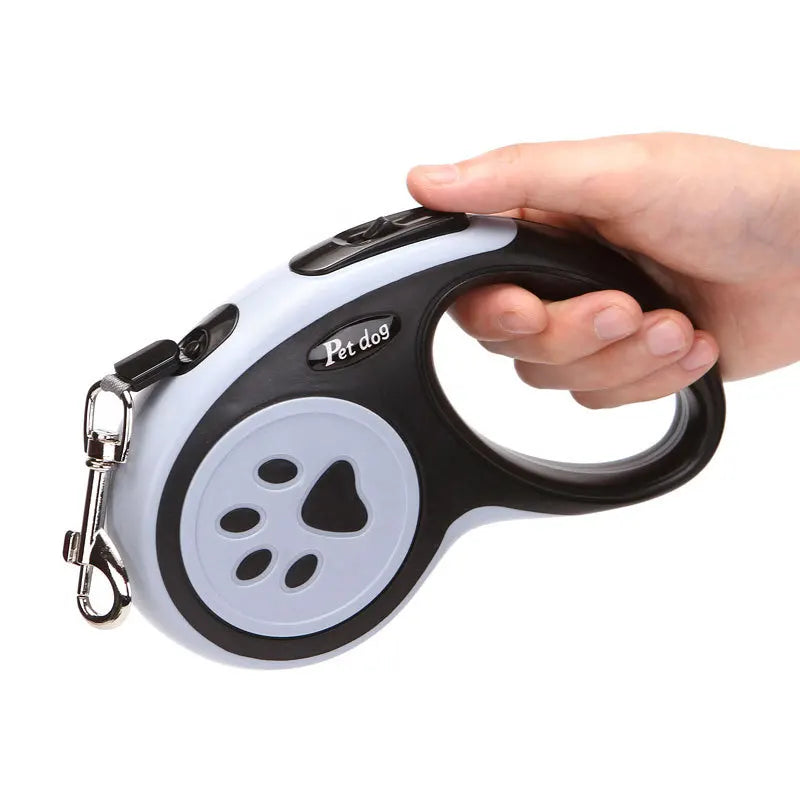 Retractable Dog Leash - 3m & 5m Extending Lead for Small Dogs & Cats