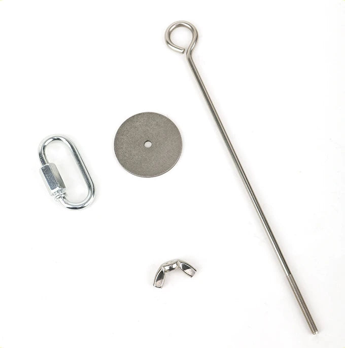 Stainless Steel Bird Food Skewer - Fruit and Treat Holder for Parrots