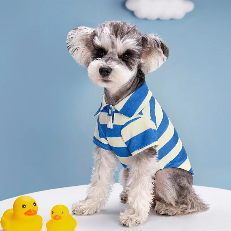 Pet Polo Shirt - Casual Summer T-Shirt for Small & Large Dogs & Cats