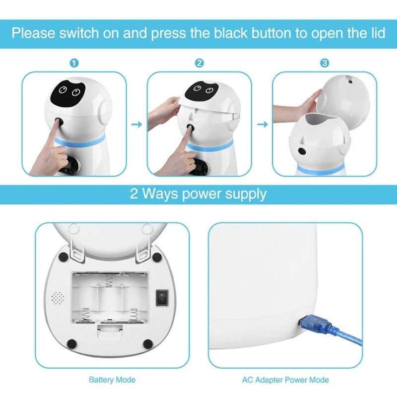 3.5L Automatic Pet Feeder - Smart Timed Food Dispenser for Cats & Dogs